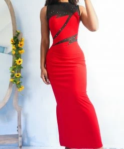 Masha & Jlynn Vintage 90s Cutout Gown (S/M)