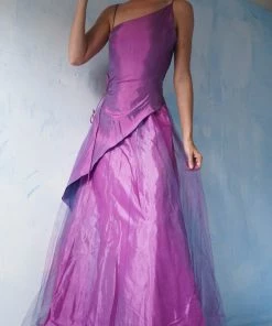 Masha & Jlynn Vintage Iridescent Gown.