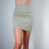 Masha & Jlynn Vintage Items Vintage 90's High Waist Paid Skirt.