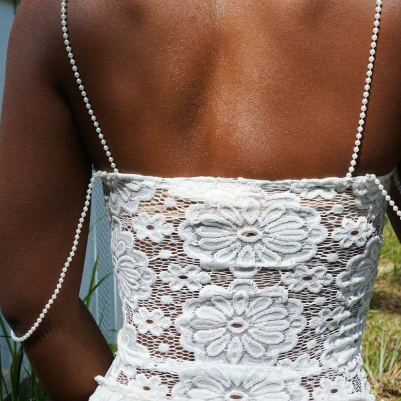 Masha & Jlynn Handmade Dainty Crochet Lace Cami (XS) Handmade Items 5 Masha & Jlynn Handmade Dainty Crochet Lace Cami (XS) Handmade Items