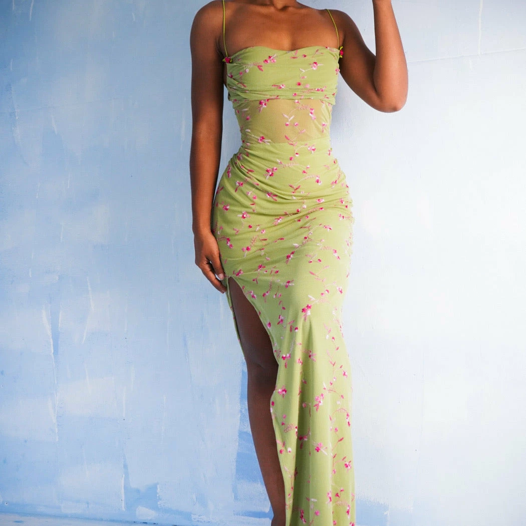 Masha & Jlynn Dresses Masha&Jlynn Handmade Forest Nymph Gown (S-M) 1 Masha & Jlynn Dresses Masha&Jlynn Handmade Forest Nymph Gown (S-M)