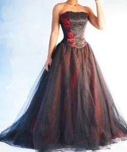 Masha & Jlynn Dresses Vintage Y2K Corset Prom Gown (M)