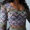 Masha & Jlynn Vintage 90’s Lace Long Sleeve Top (XS) Vintage Items