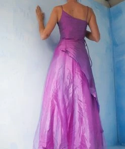 Masha & Jlynn Vintage Iridescent Gown.