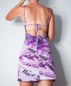 Masha & Jlynn Vintage 90's Backless Mini. Dresses