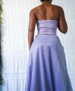 Masha & Jlynn Rare Vintage Late 90’s Lavender Formal Set (M)